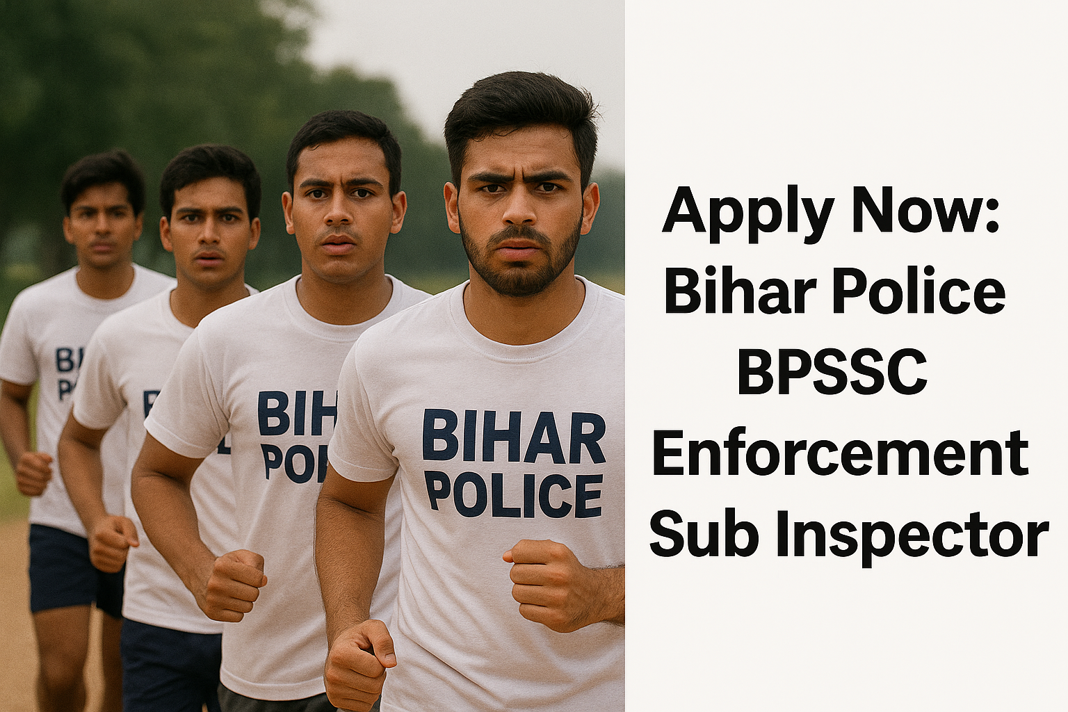 BPSSC official notification on laptop screen