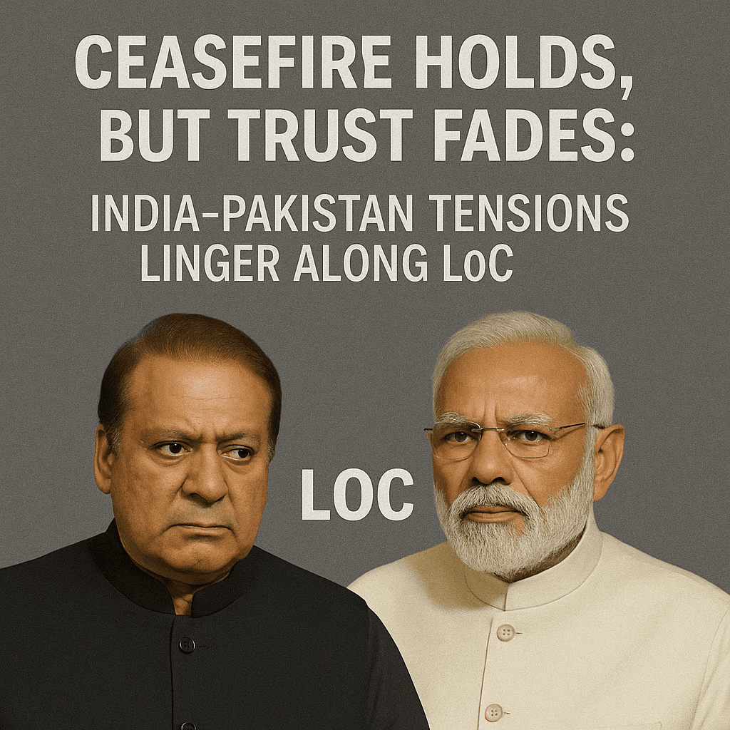 India Pakistan ceasefire tensions at LoC