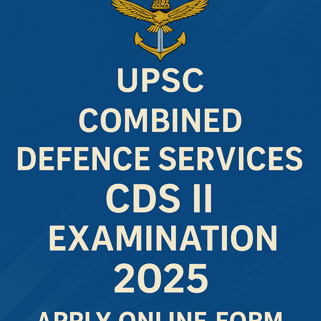 A young aspirant filling UPSC CDS form on a laptop