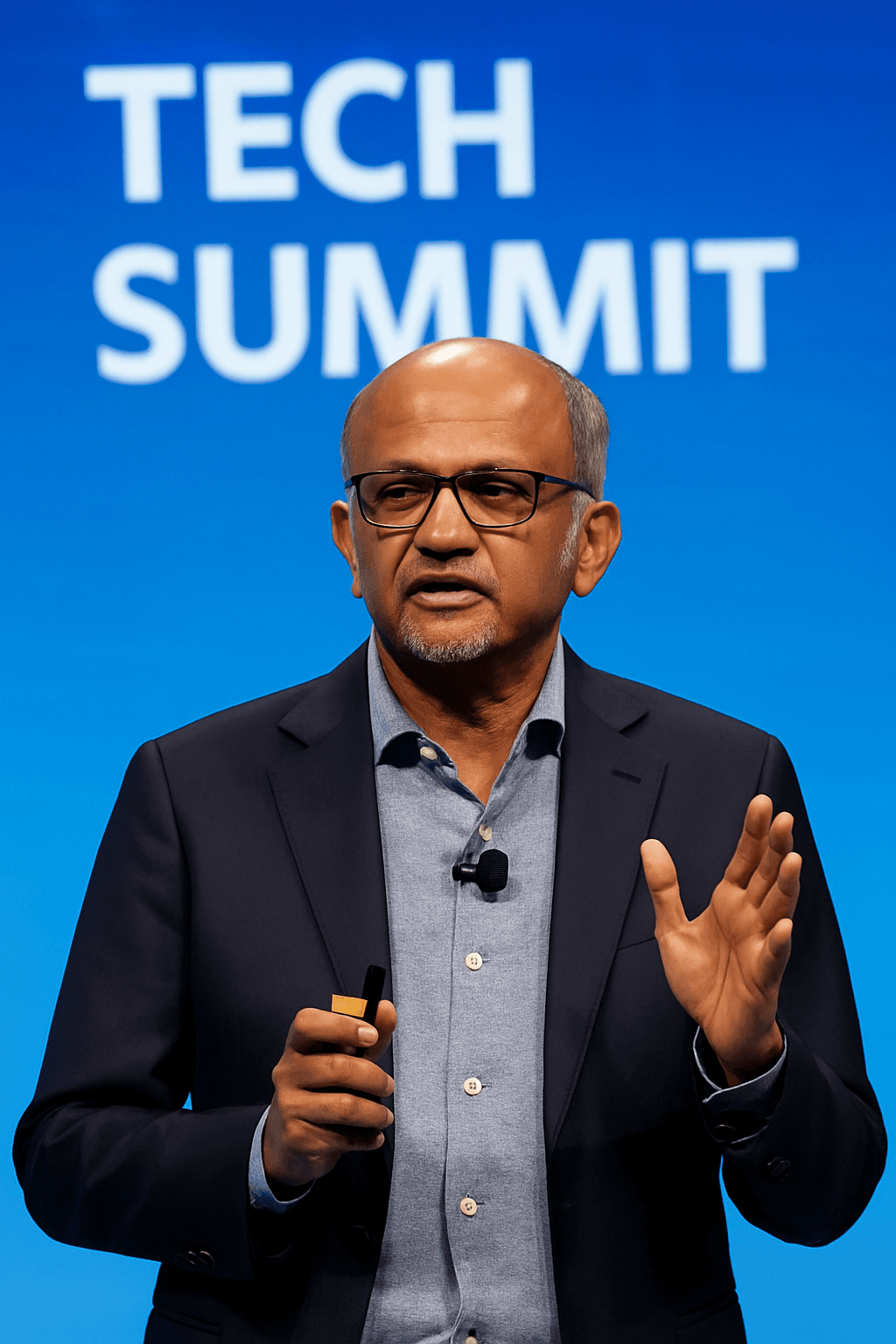 Adobe CEO Shantanu Narayen at tech summit"