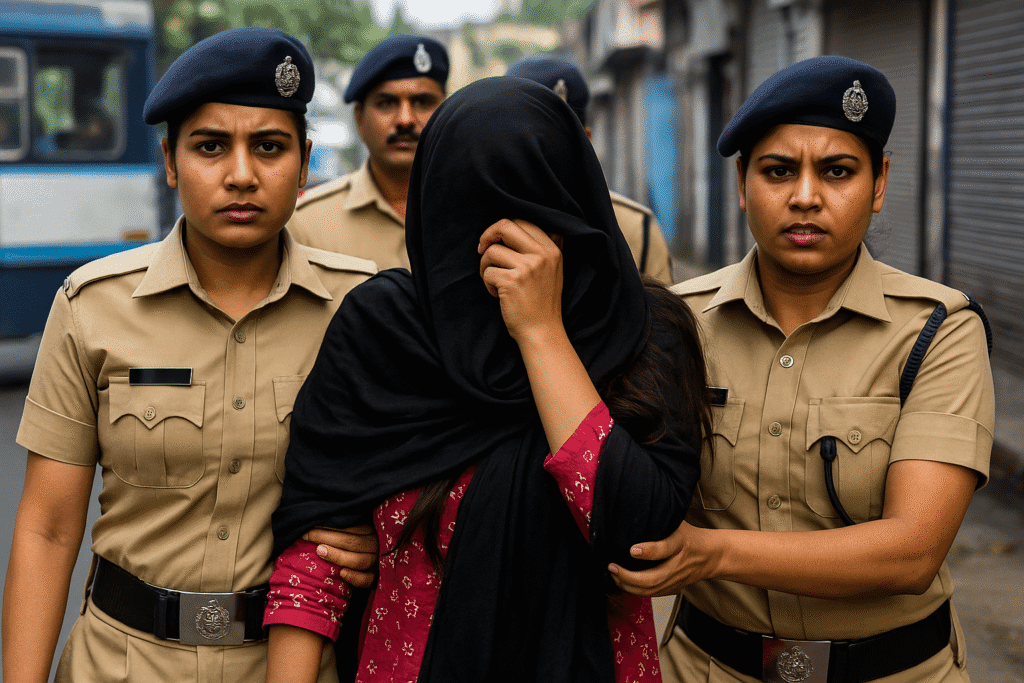 Scene of alleged honeymoon murder, Shillong