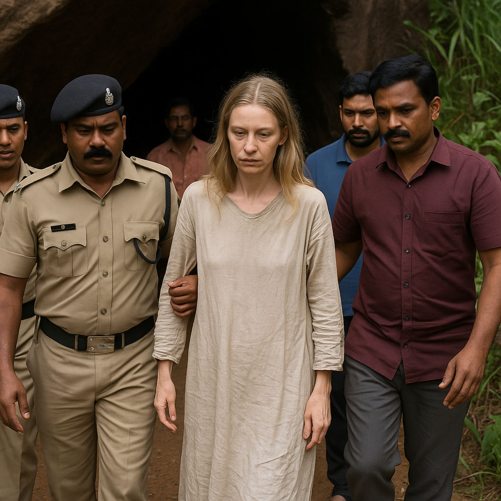 The Russian woman Gokarna cave incident made headlines after the rescue team escorted her from the cave where she had been living alone for weeks.